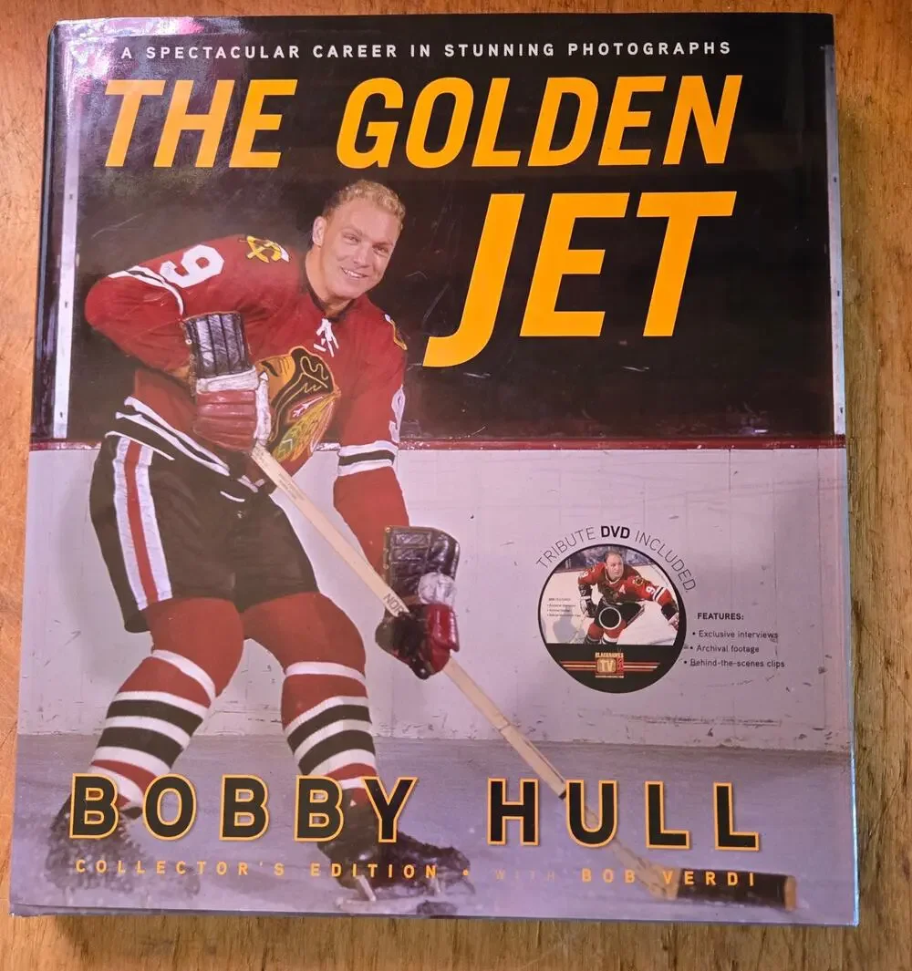 The Golden Jet: Bobby Hull Collector's Edition Hardcover Book with Tribute DVD